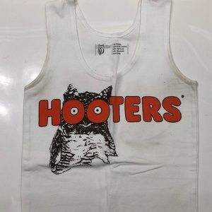 Hooters tank top old owl XXS